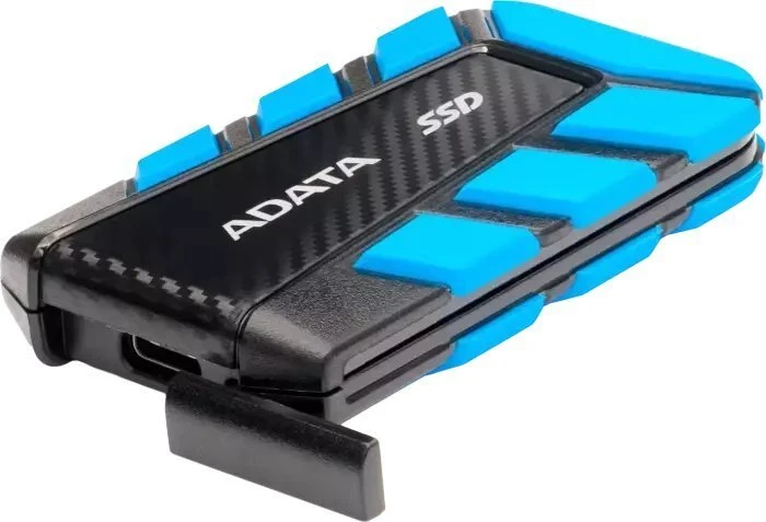 Kietasis diskas ADATA išorinis SSD 2TB SD820, USB 3.2 Gen 2x2, juoda-mėlyna