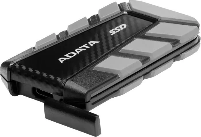 Kietasis diskas Dysk zewnętrzny SSD ADATA SD820 2TB Juodai-pilka (SD820-2000G-CGY)