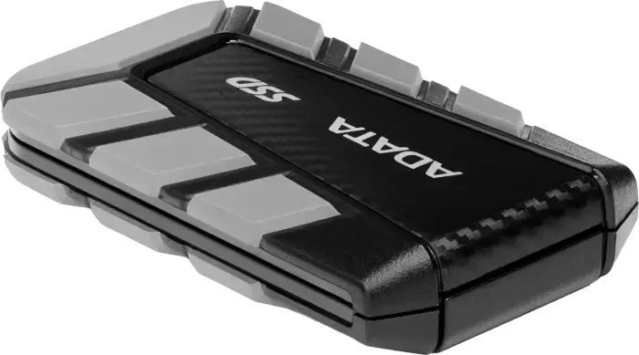 Kietasis diskas Dysk zewnętrzny SSD ADATA SD820 2TB Juodai-pilka (SD820-2000G-CGY)