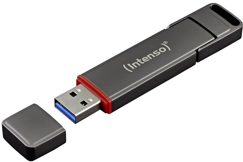 Išorinis kietasis diskas SSD Intenso Intenso externe USB SSD UX100 1TB USB 3.2 C+A Gen.1x1