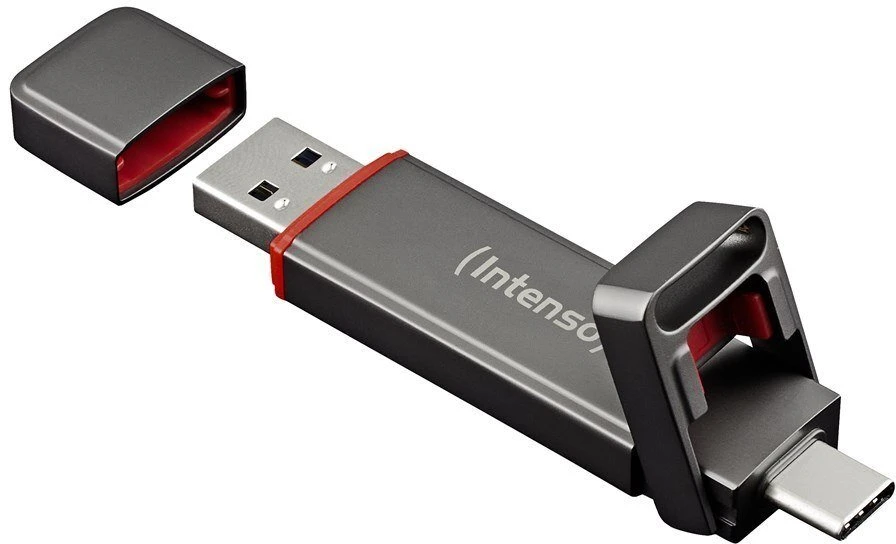 Išorinis kietasis diskas SSD Intenso Intenso externe USB SSD UX100 1TB USB 3.2 C+A Gen.1x1
