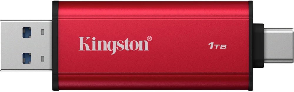 Kietasis diskas „Kingston“ SSD dvigubas nešiojamas 1 TB