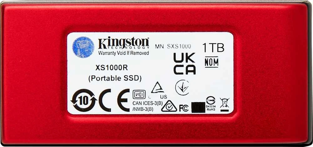 Išorinis kietasis diskas Kingston SXS1000R, 1 TB, USB 3.2 Gen 2
