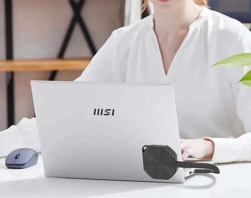 Kietasis diskas MSI DATAMAG 20GBPS 2TB išorinis SSD diskas USB Type-C USB 3.2 Gen 2x2 Juodas