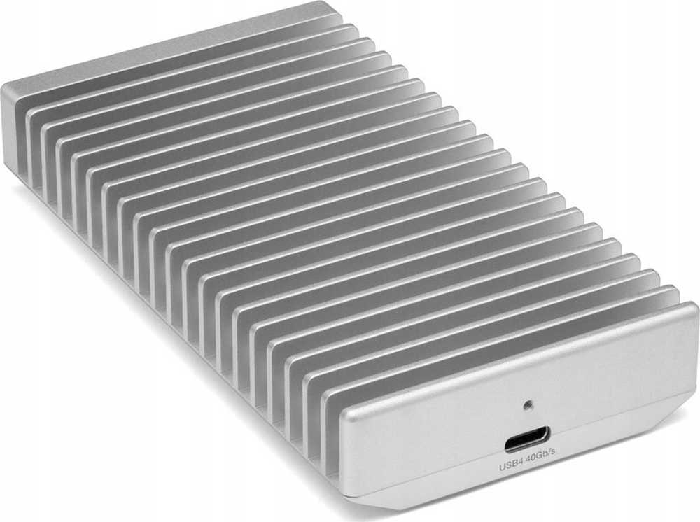 Kietasis diskas OWC Express 1M2 2TB siabrinė išorinė SSD diskas (OWCUS4EXP1MT02)