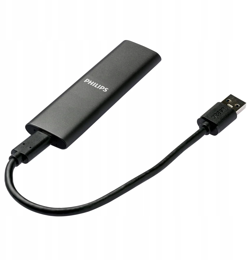Kietasis diskas „Philips Ultra Speed Ball“ išorinis SSD diskas (FM50SS031P/00) 500 GB