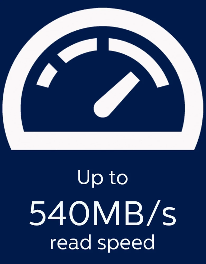 Kietasis diskas „Philips Ultra Speed Ball“ išorinis SSD diskas (FM50SS031P/00) 500 GB