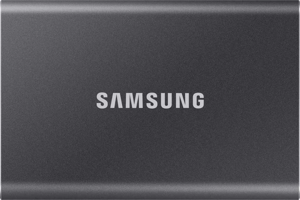 Kietasis diskas Samsung nešiojamas SSD | T7 | 4000 GB | USB 3.2 | Pilka