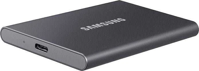 Kietasis diskas Samsung nešiojamas SSD | T7 | 4000 GB | USB 3.2 | Pilka