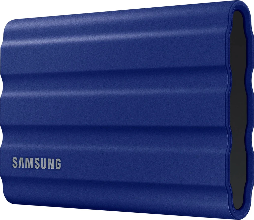 Išorinis kietasis diskas SSD SAMSUNG T7/1TB/USB 3.2/Rašymo greitis 1000 MB/sek/Skaitymo greitis 1050 MB/sek/MU-PE1T0R/EU