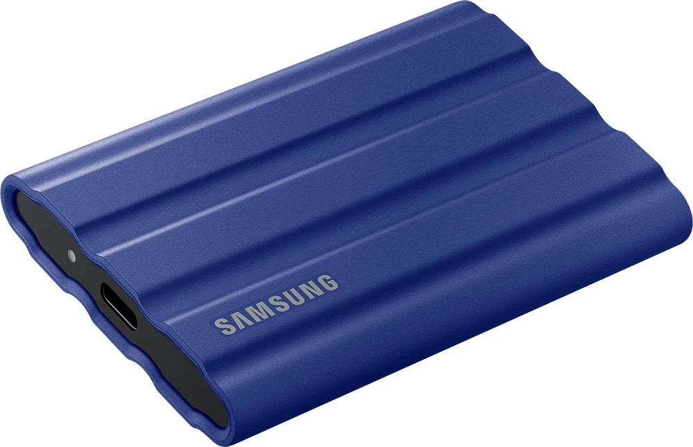 Išorinis kietasis diskas SSD SAMSUNG T7/1TB/USB 3.2/Rašymo greitis 1000 MB/sek/Skaitymo greitis 1050 MB/sek/MU-PE1T0R/EU