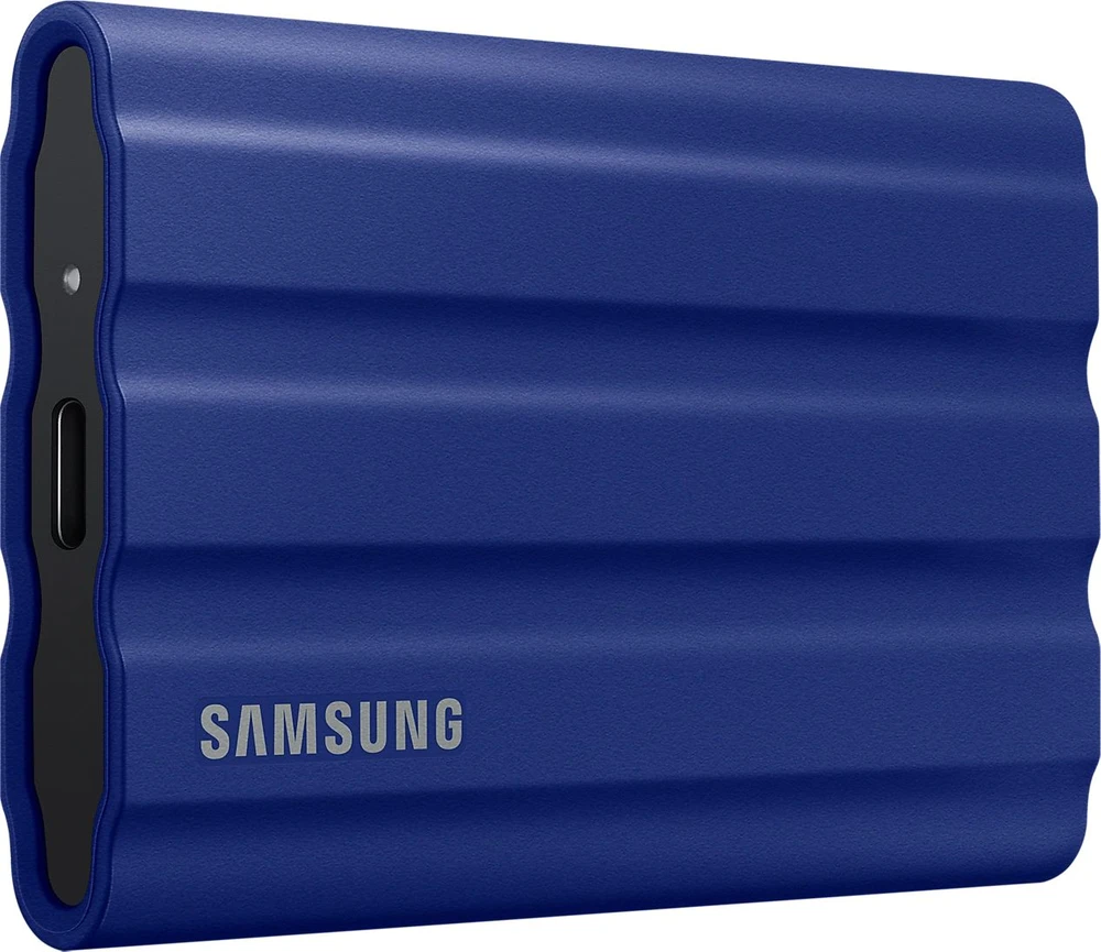 Išorinis kietasis diskas SSD SAMSUNG T7/1TB/USB 3.2/Rašymo greitis 1000 MB/sek/Skaitymo greitis 1050 MB/sek/MU-PE1T0R/EU
