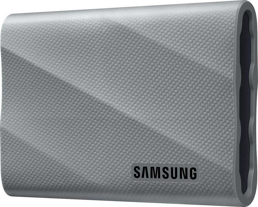 Kietasis diskas SAMSUNG dysk T9 Pilkas; 2TB; USB 3.2 Gen.2; MU-PK2T0G/WW