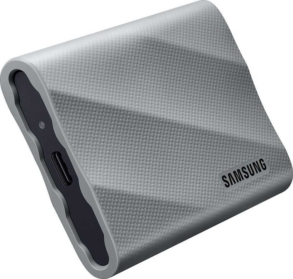 Kietasis diskas SAMSUNG dysk T9 Pilkas; 2TB; USB 3.2 Gen.2; MU-PK2T0G/WW