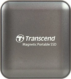 TRANSCEND 1TB Išorinis kietasis diskas SSD ESD420C USB 20Gbps Type C Magsafe Gray Steel