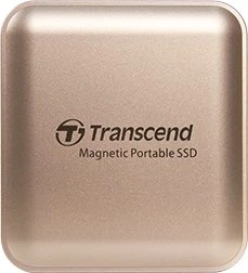 TRANSCEND 1TB Išorinis kietasis diskas SSD ESD420G USB 20Gbps Type C Magsafe Gold