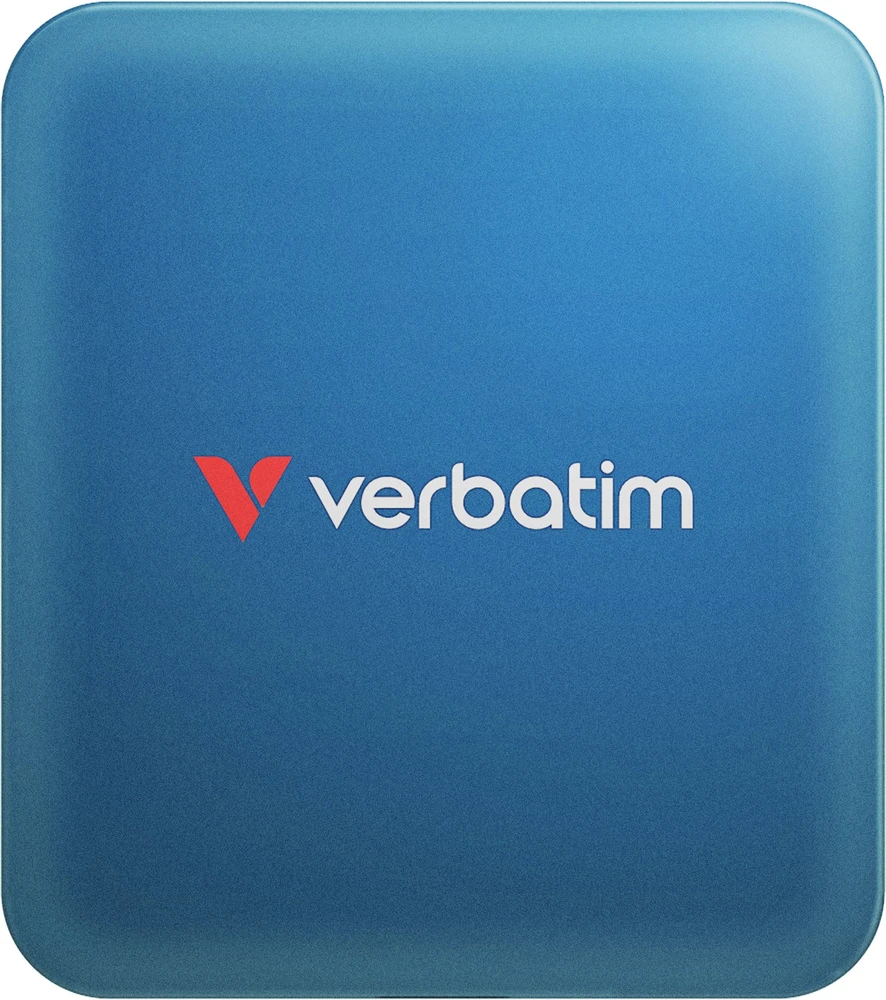 Kietasis diskas Verbatim SnapBack SSD 1TB mėlynos metalinės spalvos 32075
