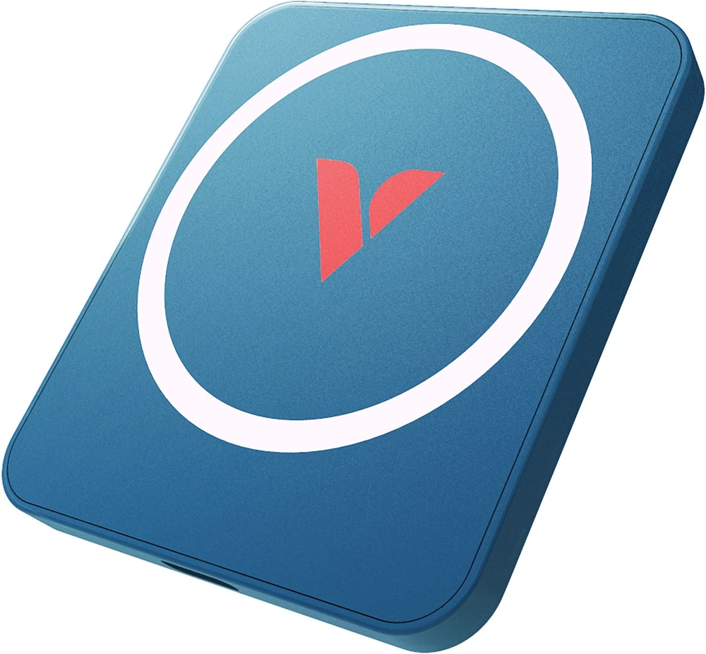 Kietasis diskas Verbatim SnapBack SSD 1TB mėlynos metalinės spalvos 32075
