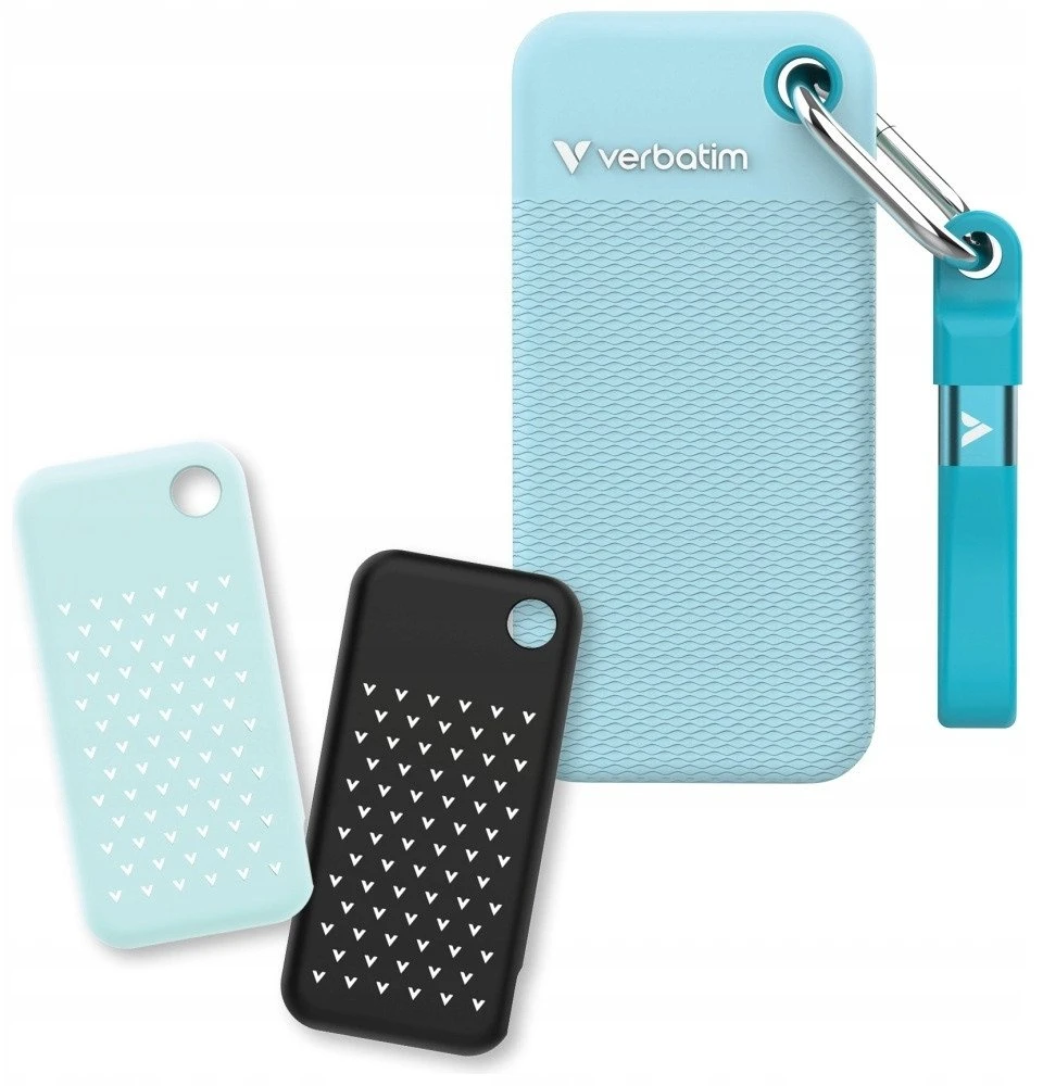 Kietasis diskas Išorinis diskas „Verbatim Pocket SSD 2TB USB-C 3.2 gen.2“ jodo-polinio malimo 32325