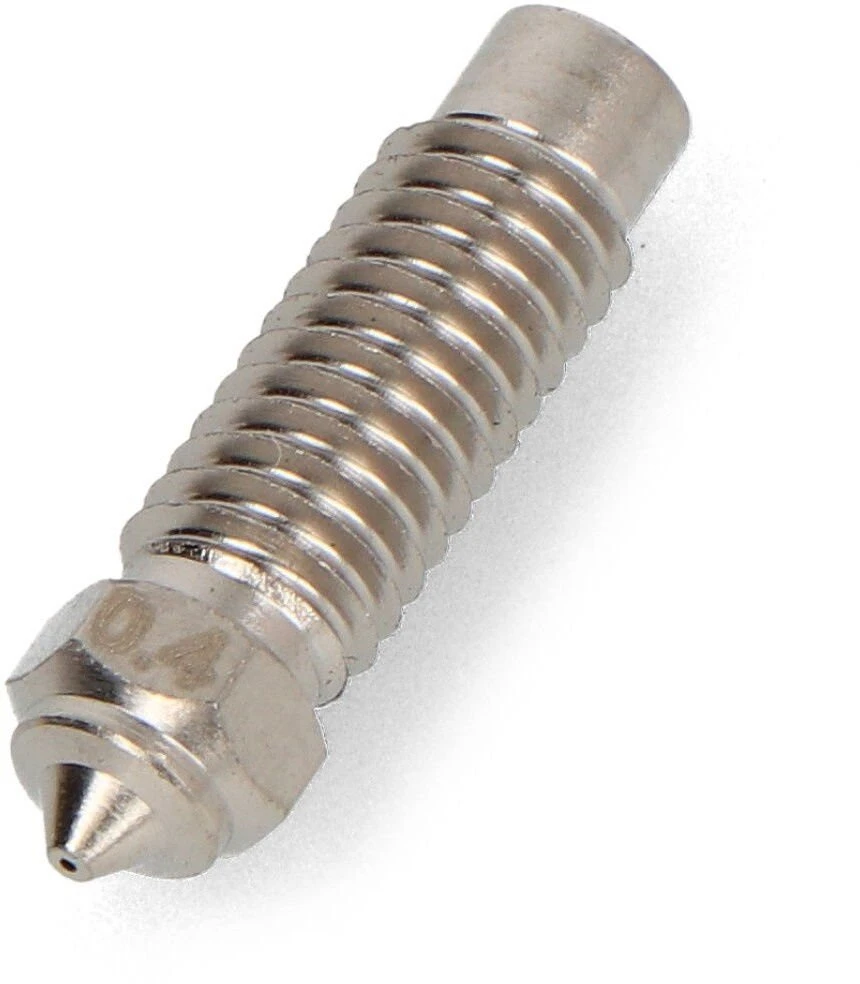 Grūdinto plieno 0.4 mm antgalis 3D spausdintuvui