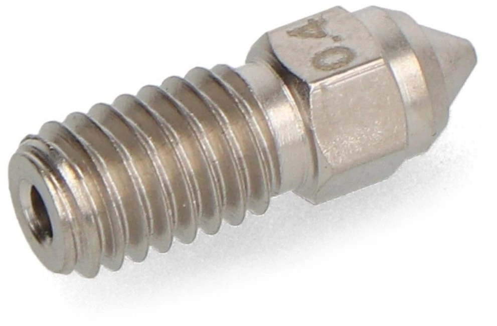 0.4 mm antgalis Elegoo Neptune 4/4 Pro 3D spausdintuvams - 1.75 mm filamentas - grūdintas plienas