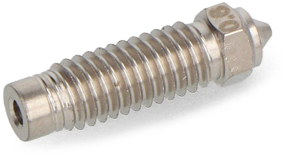 0.6 mm antgalis Elegoo Neptune 4 Plus/4 Max 3D spausdintuvams - 1.75 mm filamentas - grūdintas plienas