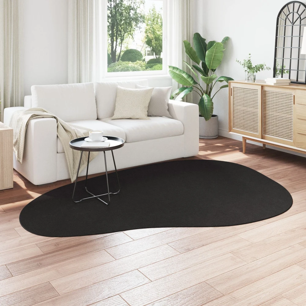 Kilimas HUARTE Juoda 160 x 230 cm Poliesteris