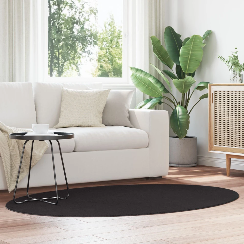 Kilimas HUARTE Juoda 120 x 170 cm 100% poliesteris