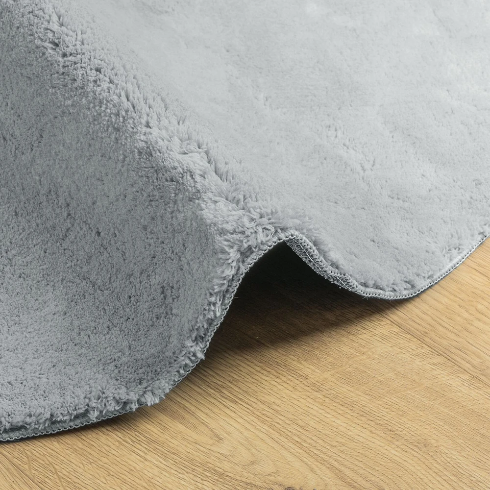 Kilimas HUARTE Pilka 100 x 200 cm Poliesteris
