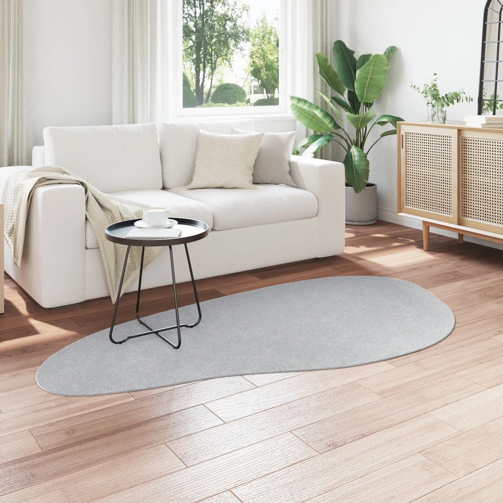 Kilimas HUARTE Pilka 100 x 200 cm Poliesteris