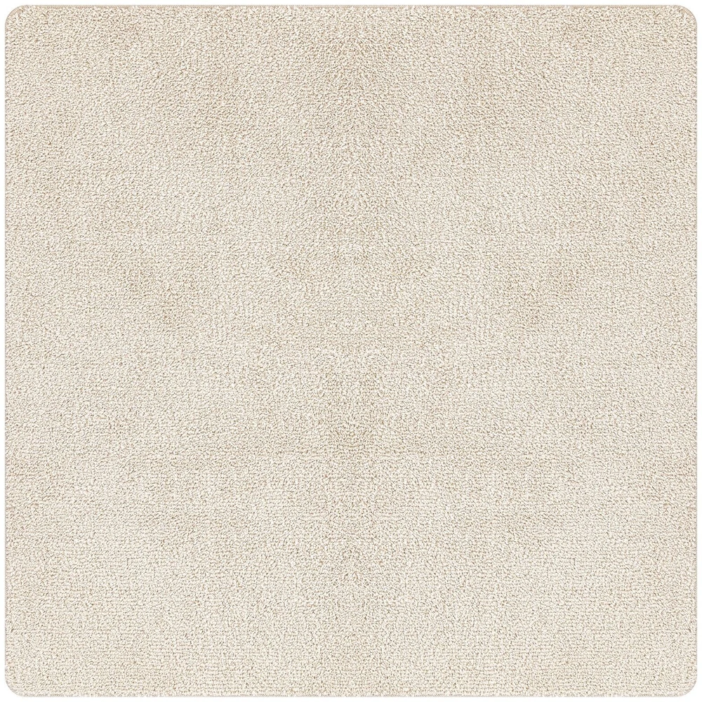 Neslystantis plaukuotas kilimas Kreminė 200 x 200 cm PP