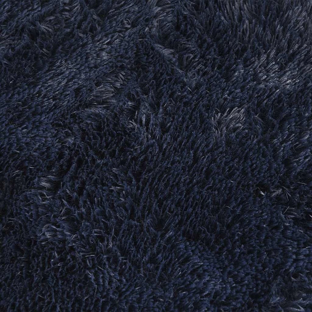 Shaggy tipo kilimas, NAVARRA, 240x240 cm, tamsiai mėlyna
