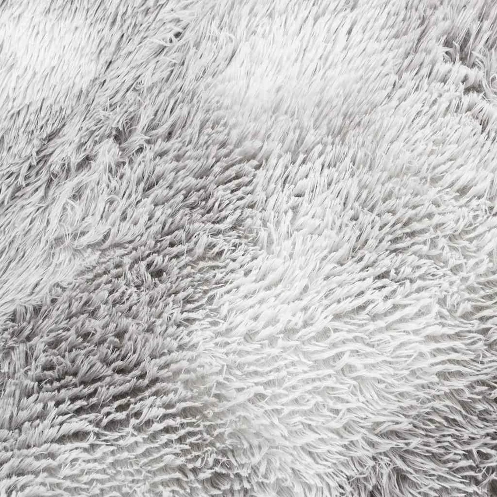 Shaggy tipo kilimas, NAVARRA, 200x200 cm, šviesiai pilka