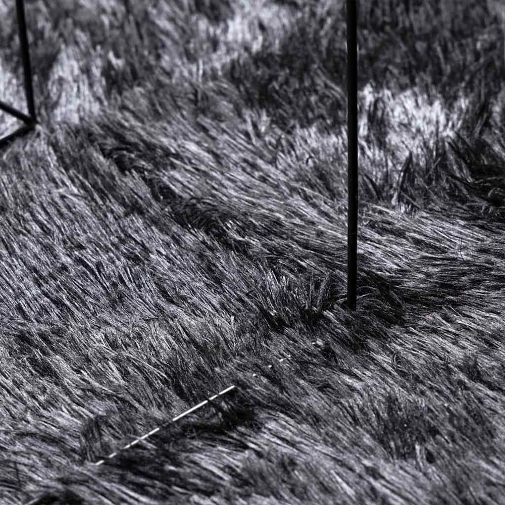 Shaggy tipo kilimas, NAVARRA, 300x200 cm, tamsiai pilka