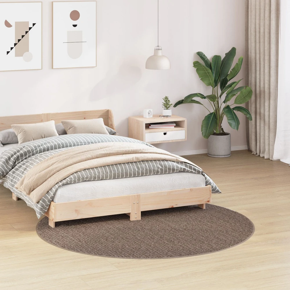 Neslystantis plaukuotas kilimas Ruda 160 x 160 cm PP
