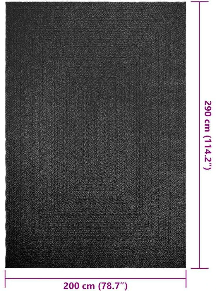 Kilimas ZIZUR, 200x290 cm, džiuto imitacija,us ir lauko