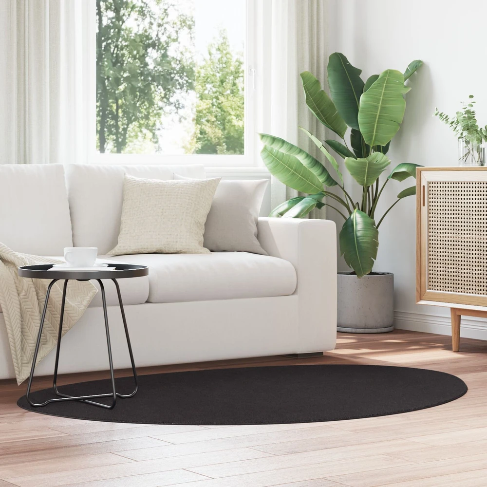 Kilimas HUARTE Juoda 120 x 170 cm Poliesteris
