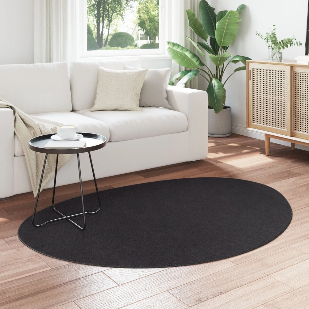 Kilimas HUARTE Juoda 120 x 170 cm Poliesteris