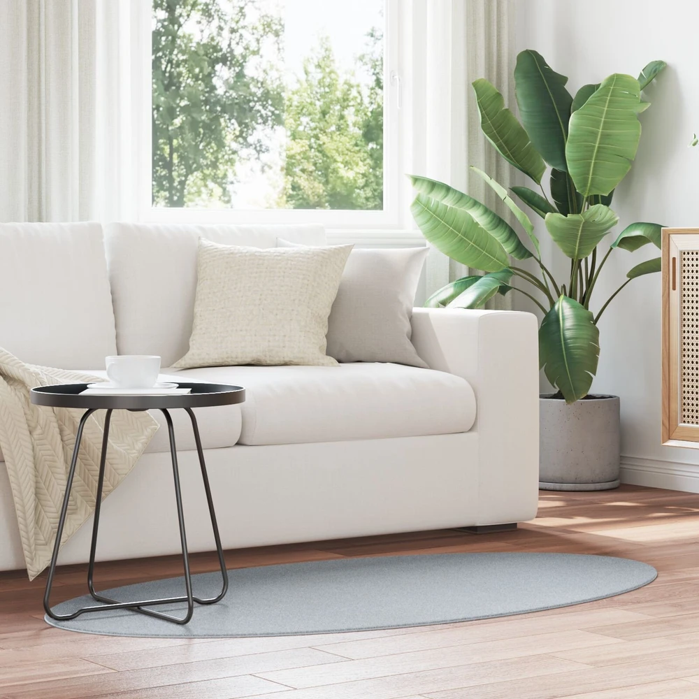 Kilimas HUARTE Pilka 80 x 150 cm 100% poliesteris