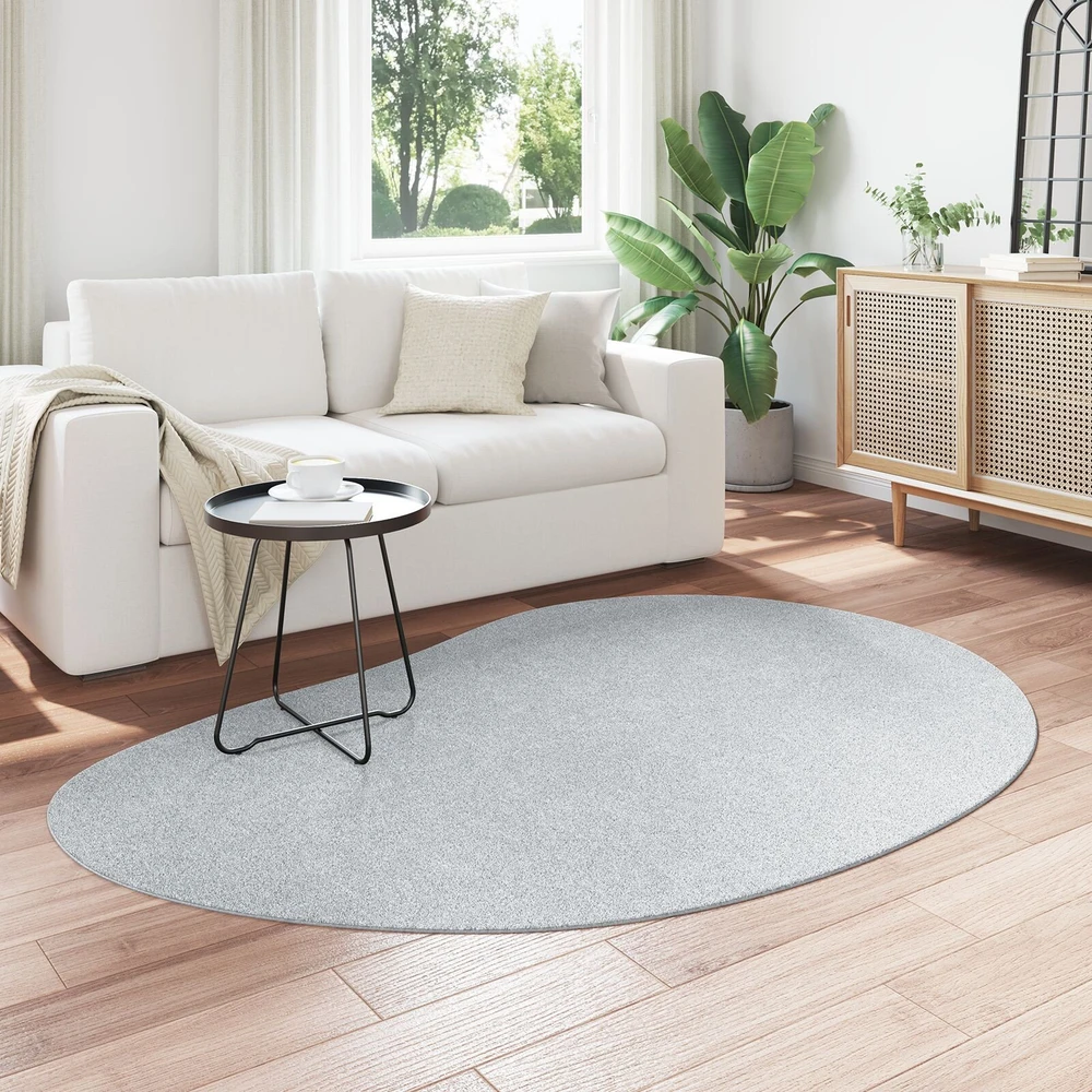 Kilimas HUARTE Pilka 140 x 200 cm Poliesteris