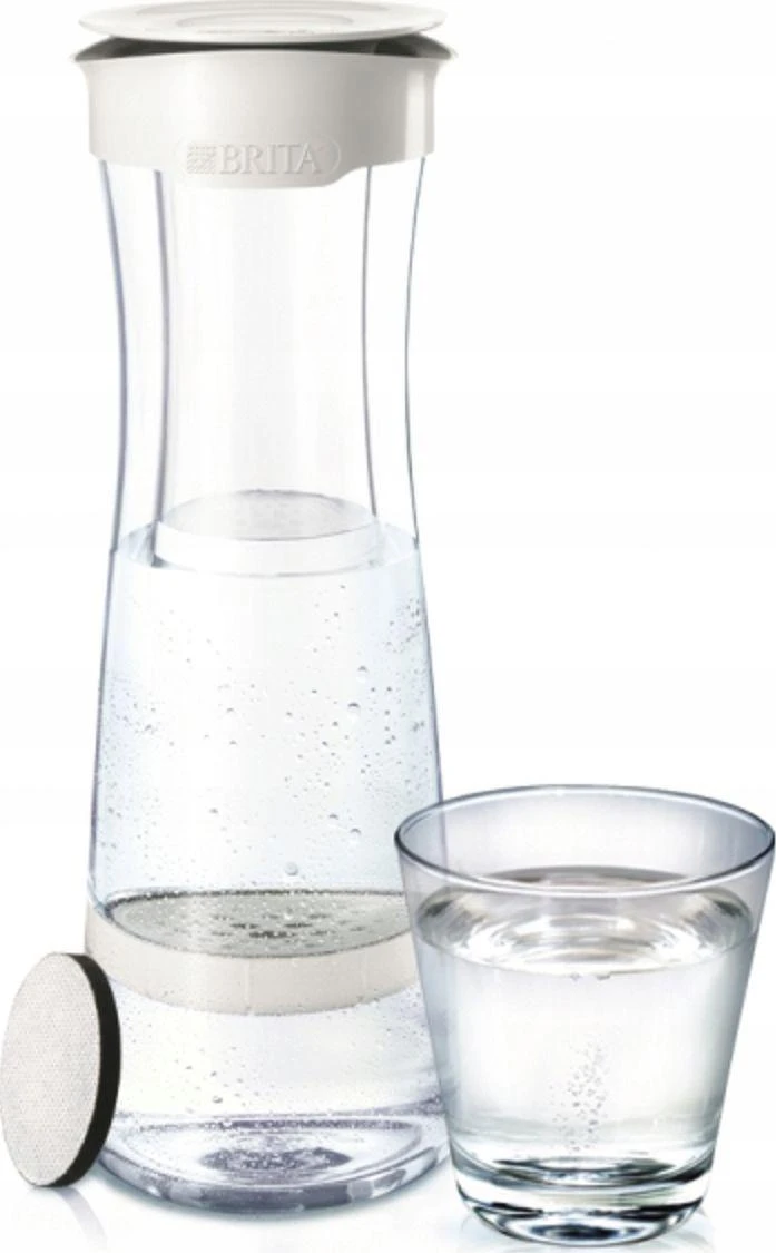 Vandenį filtruojantis grafinas Brita Fill&Serve Mind 1.3L (Baltas/Pilkas)