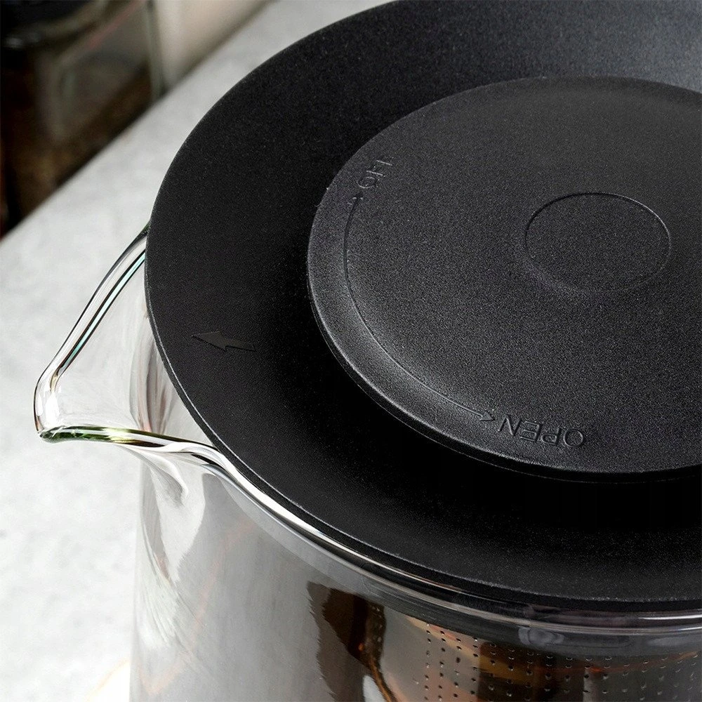 Arbatinukas su filtru Vilde 1,5 l, borosilikatinis stiklas