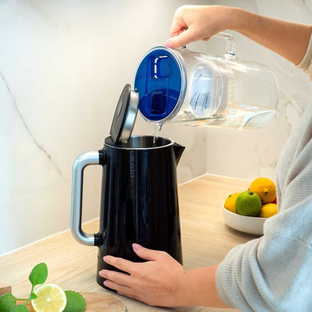 Filtravimo ąsotis Wessper Dzbanek Wessper D2 Borosilicate FutureFlow Aquamax (WES201-FF-NB)