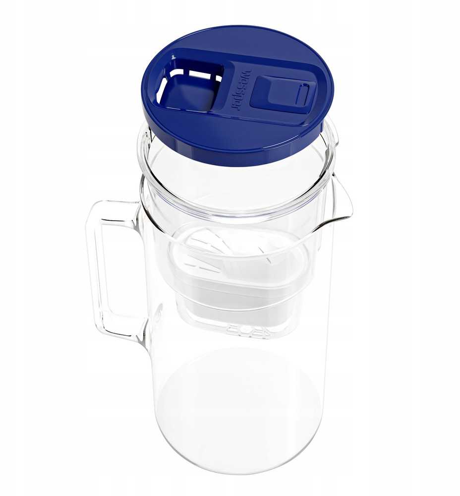 Filtravimo ąsotis Wessper Dzbanek Wessper D2 Borosilicate FutureFlow Aquamax (WES201-FF-NB)