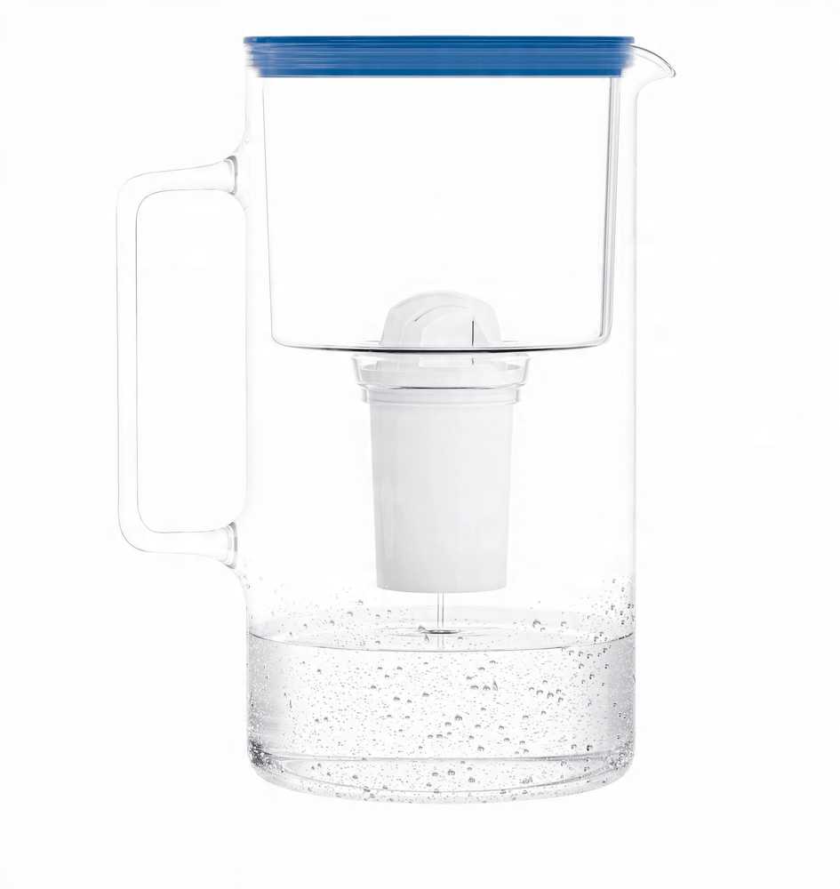 Filtravimo ąsotis Wessper D2 borosilikatinis FutureFlow Aquaclassic (WES202-FF-NB)