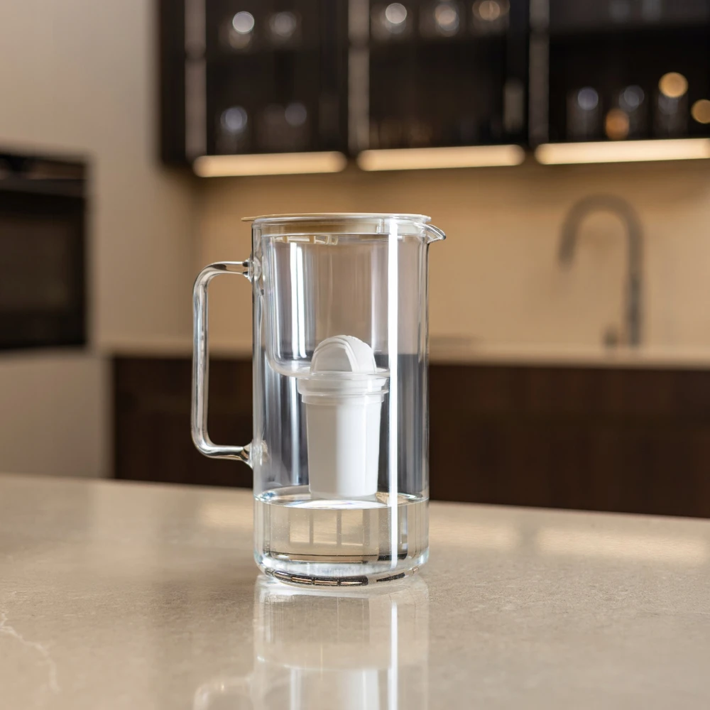 Filtravimo ąsotis Wessper ąsotis Wessper D4 BOROSILICATE MINI futureflow™ Aquaclassic (WES209-FF-BG)