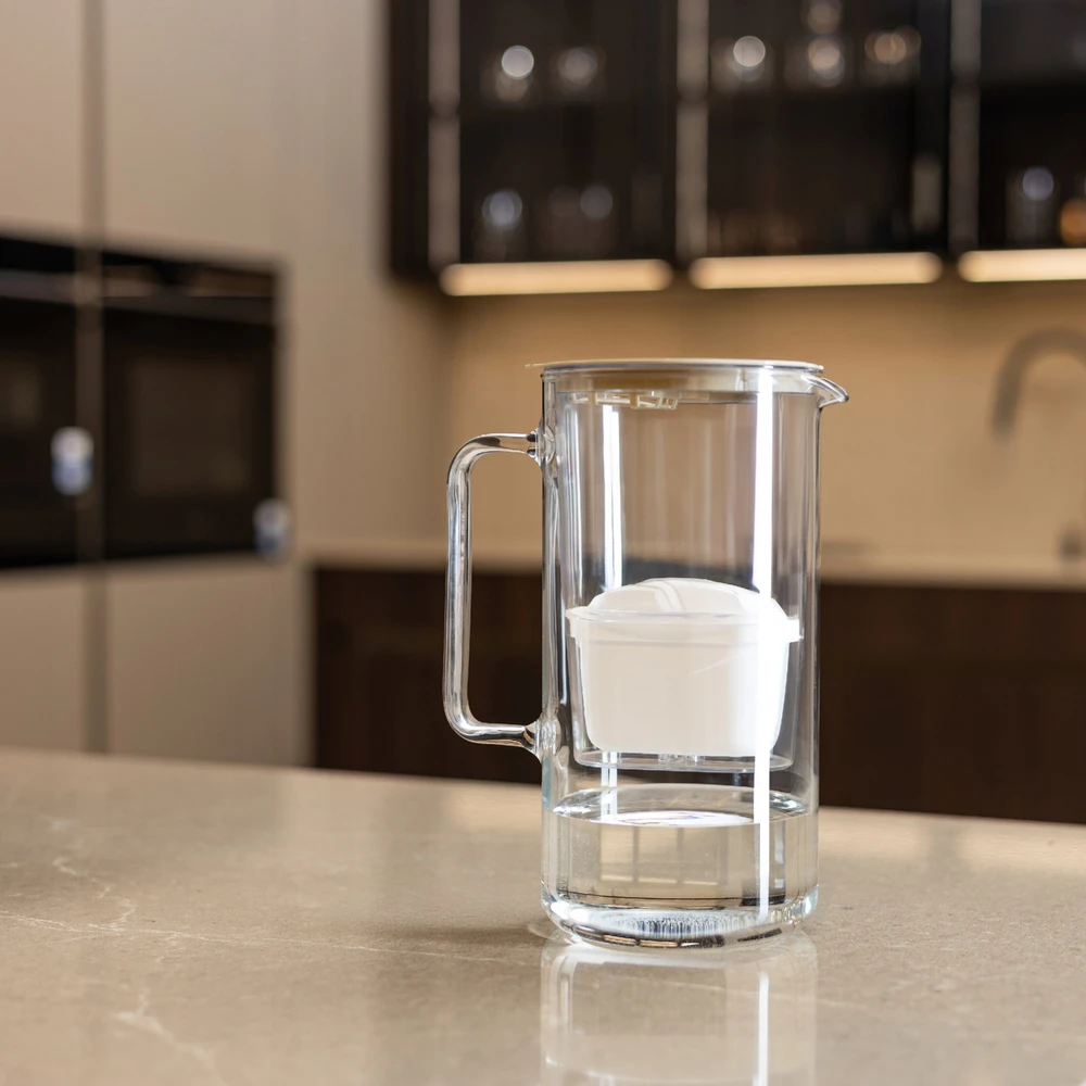 Filtravimo ąsotis Wessper Ąsotis Wessper D4 BOROSILICATE MINI futureflow™ Aquamax (WES208-FF-BG)