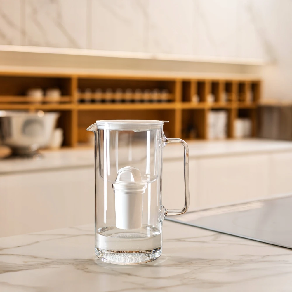 Filtravimo ąsotis Wessper ąsotis Wessper D4 BOROSILICATE MINI futureflow™ Aquaclassic (WES209-FF-WH)