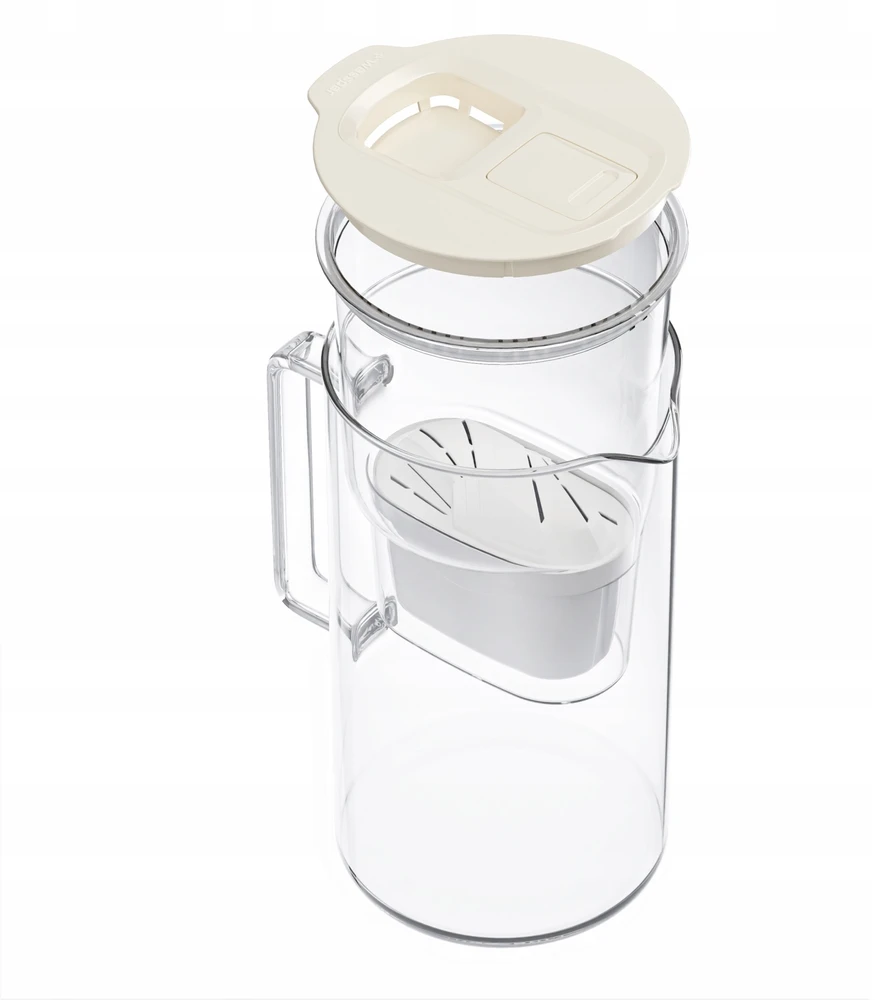 Filtravimo ąsotis Wessper Ąsotis Wessper D4 BOROSILICATE MINI futureflow™ Aquamax (WES208-FF-BG)