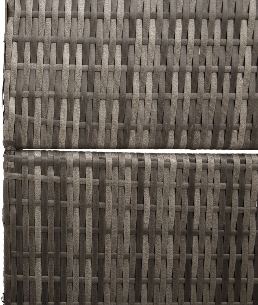 Kambario pertvara Pilka 146 x 180 cm poliratanas